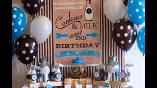 One year old birthday party decoration [upl. by Nivle]