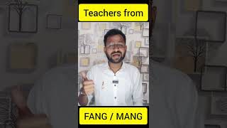 Reality of FANG  MANG teachers Company shorts short [upl. by Gar]