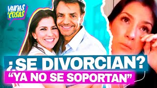 ¿Eugenio Derbez y Alessandra se divorcian hacen fuertes declaraciones “ya no se soportan” [upl. by Llij]