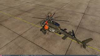 DCS OH58D Kiowa Warrior  AGM114K  2 [upl. by Nnairet52]