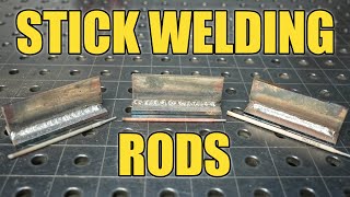 The 3 Common Stick Welding Electrodes Explained 6013 vs 6010 vs 7018 Rods [upl. by Kentiggerma64]