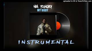 Nba youngboy My body Instrumental [upl. by Kcolttam]