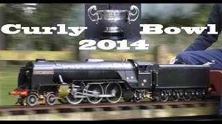 Curly Bowl 2014 Leyland Model Engineers Live Steam locomotive [upl. by Reinertson]