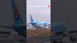 Korean air cargo flight 8590 planecrash aviation avgeeks flight rip boeing747 koreanaircargo [upl. by Ettenom]