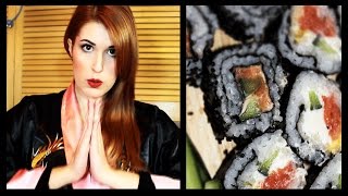 SUSHI FAI DA TE  Preparazione Riso Futomaki e Uramaki  kikimakeup90 [upl. by Colleen]