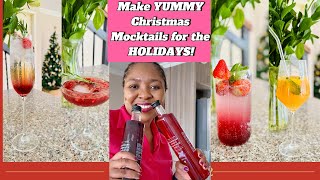 FESTIVE Mocktails for a Merry Christmas [upl. by Anib]