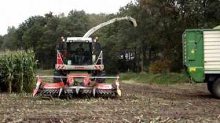 Claas Jaguar 870  Mais hakselen  2010  Markvoort  Lochem  Netherlands [upl. by Salguod964]