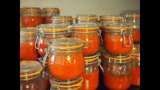 COMMENT FAIRE FACILEMENT SES CONSERVE DE TOMATE MAISON [upl. by Anita228]