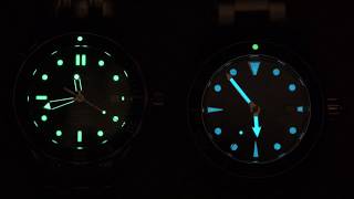 Certina DS Action Diver  How About That Lume [upl. by Essilec]