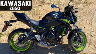 Kawasaki Z650 Test Ride and Specs [upl. by Whall]