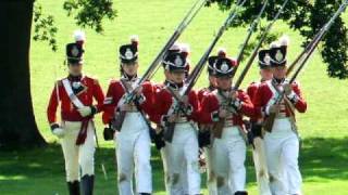 Coldstream Guards 1815 bayonet charge [upl. by Leivad]