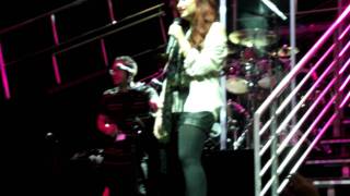 Demi Lovato Soundcheck QampA Houston TX 11252011 [upl. by Lance]