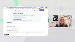 Week 7  WikiEdu Peer Review Process [upl. by Etteraj]