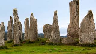 Standing stones in Callanish  or Calanais [upl. by Vince]