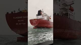 STS TANKER SHIP UNBERTHING TIME⚓⚓ shortvideo ship new [upl. by Adamo]