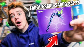 JAI ENFIN EU LA PIOCHE MINTY SUR FORTNITE  et je vous en offre [upl. by Eceinehs745]