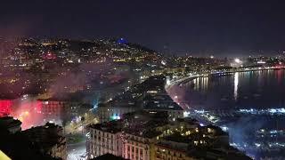 Napoli campione sembra Capodanno fuochi dartificio in tutta la città 🎆 CHE SPETTACOLO [upl. by Divadnhoj]