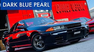 DEFEND GRAPHICS！！SKYLINE GTR BNR32 Rare Color Dark Blue PearlTH1！ [upl. by Christel]