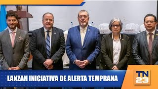 Lanzan iniciativa de alerta temprana [upl. by Crandale798]