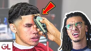 People React To Lamelo Ball Cutting His Hair [upl. by Lacym913]