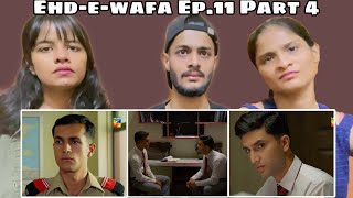 Ehd e Wafa Ep 11 Part 4  WhatTheFam Reactions [upl. by Ezara]