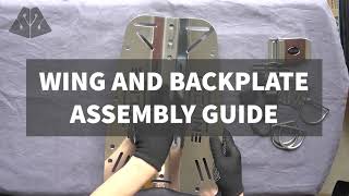 How to Assemble a Backplate and Wing DIR Tecline Peanut [upl. by Annasus]