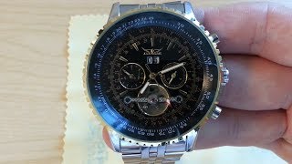 Jaragar Aviator Tourbillon Watch  Review [upl. by Daryn]