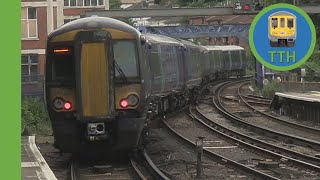 Class 377 departs Maidstone East [upl. by Sorci]