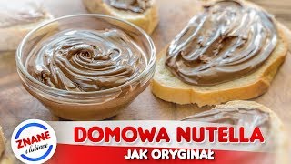 NUTELLA domowy przepis  ORYGINALNY SMAK wpadka na planie [upl. by Arted910]