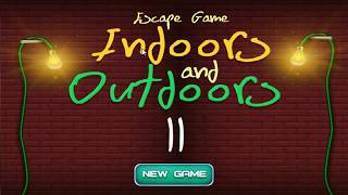 Escape Game Indoor And Outdoor 11 WalkThrough  FirstEscapeGames escapegame escape walkthrough [upl. by Burwell889]