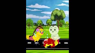 टिंकू की एक्सीडेंट Hindi cartoon  bhoot cartoon  Bhutiya cartoon  pakshi cartoon tuntuni shorts [upl. by Aseen]