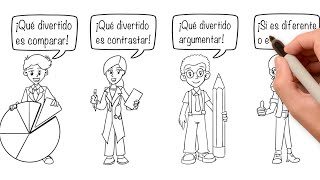 Comparar y Contrastar  Aprendo a pensar cantando  Destrezas mentales para niñas y niños [upl. by Alag823]