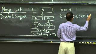 Lecture 3 Insertion Sort Merge Sort [upl. by Ellivro]