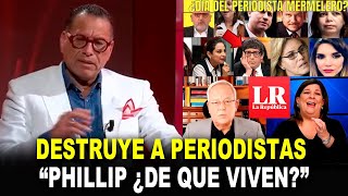 💥 Phillip Butters ARREMETE contra periodista CAVIARES ¿De que viven [upl. by Piper]