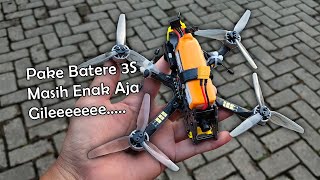 Nyobain Batere 3S DarwinFPV Baby Ape 2 35 Inch [upl. by Wesla817]