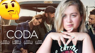 Deaf Person Reviews CODA 2021  CODA Movie Review  Film Fridays [upl. by Shanley438]