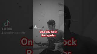 One OK Rock  Renegades guitar cover fypシ゚viral fyp oneokrock renegades [upl. by Ihel]