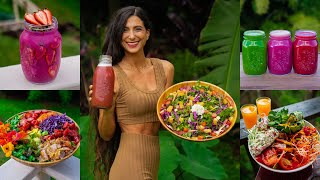 How to Eat a Raw Vegan Diet Naturally 🍓 Simple Recipes for Beginners  Easy Transition Tips 🍉 [upl. by Amluz]