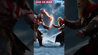 GOD OF WAR Cratos vs thor AI ai thor godofwar cratos кратос [upl. by Yelhsa658]