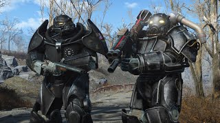 Fallout 4  Ambush Hijack Enclave X02 Power Armor [upl. by Evilo510]