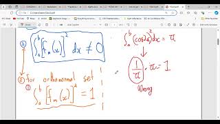 Fourier Class 2 Orthogonality and Orthonormality [upl. by Natka]