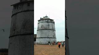 Aguada fort Goa trendingshorts travel viralshort viralvideos goatourism youtubeshorts [upl. by Albright]