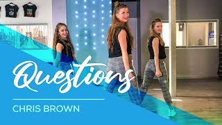 Questions  Chris Brown  Easy Fitness Dance Choreography  Coreografia  Baile [upl. by Arihsak]