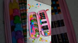 Filling 90s Pencil Cases backtoschool schoolsupplies pencilcase filling 90s stationery tik [upl. by Drol725]