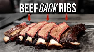 This is How To Smoke Beef BACK Ribs the Best Way [upl. by Landri436]