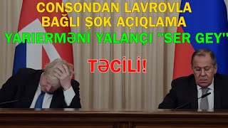 Conson Lavrovun əsl kimliyini açıqladı  Yarıerməni yalançı quotSerGeyquot… [upl. by Shelah]