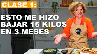 ¿Qué es la Alimentación ANTIIFLAMATORIA  El MÉTODO que me hizo BAJAR 15kg EN 90 DÍAS  CLASE 1 [upl. by Ellinet]