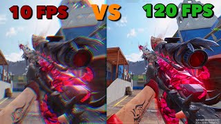 10 FPS vs 120 FPS🔥 [upl. by Ludwog992]