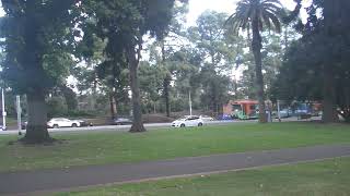 AW Albury Wodonga tourism tram B2 2062 Wellington Parade [upl. by Enial837]