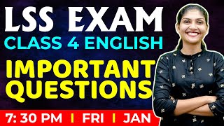 LSS Exam English  Important Questions  Exam Winner LSS [upl. by Hinckley]